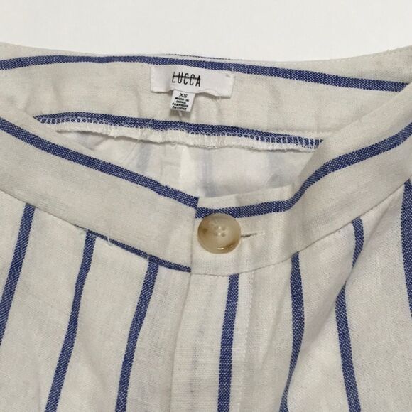 LUCCA ISLA WIDE LEG CUFF PANTS. NWOT - Picture 4 of 6